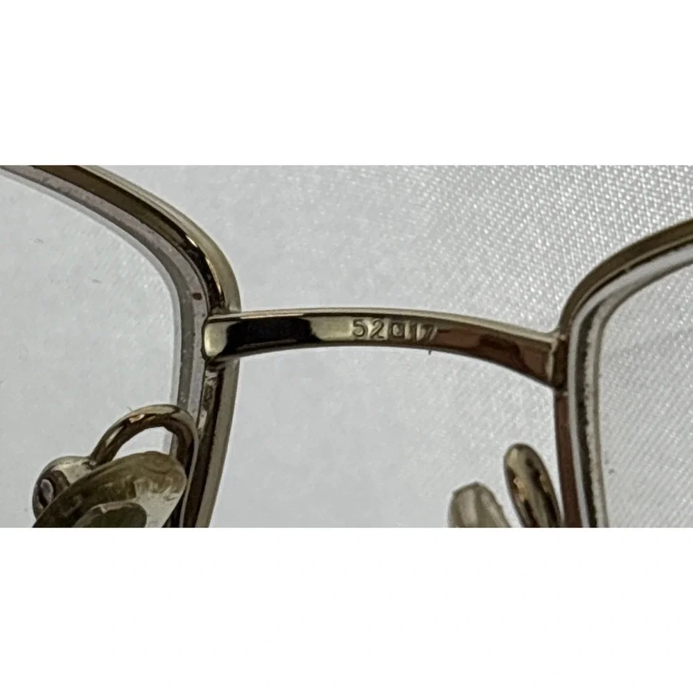 Vogue VO3930-B1 848 Gold Full Rim Eyeglasses Frames Only 52-17-135 Womens